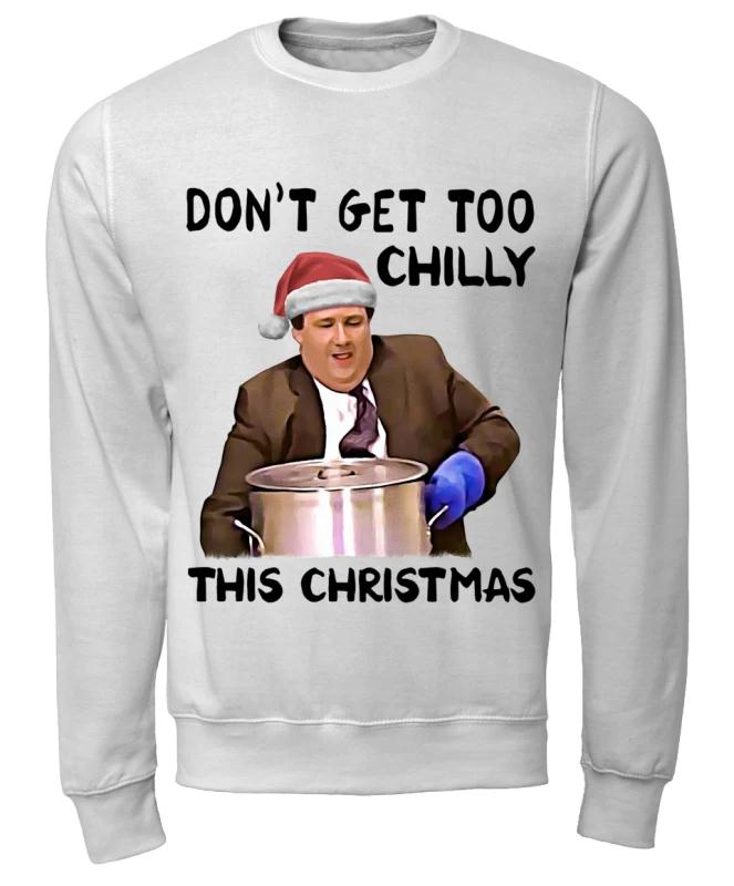 Kevin Malone Don’t Get Too Chilly This Christmas Sweater